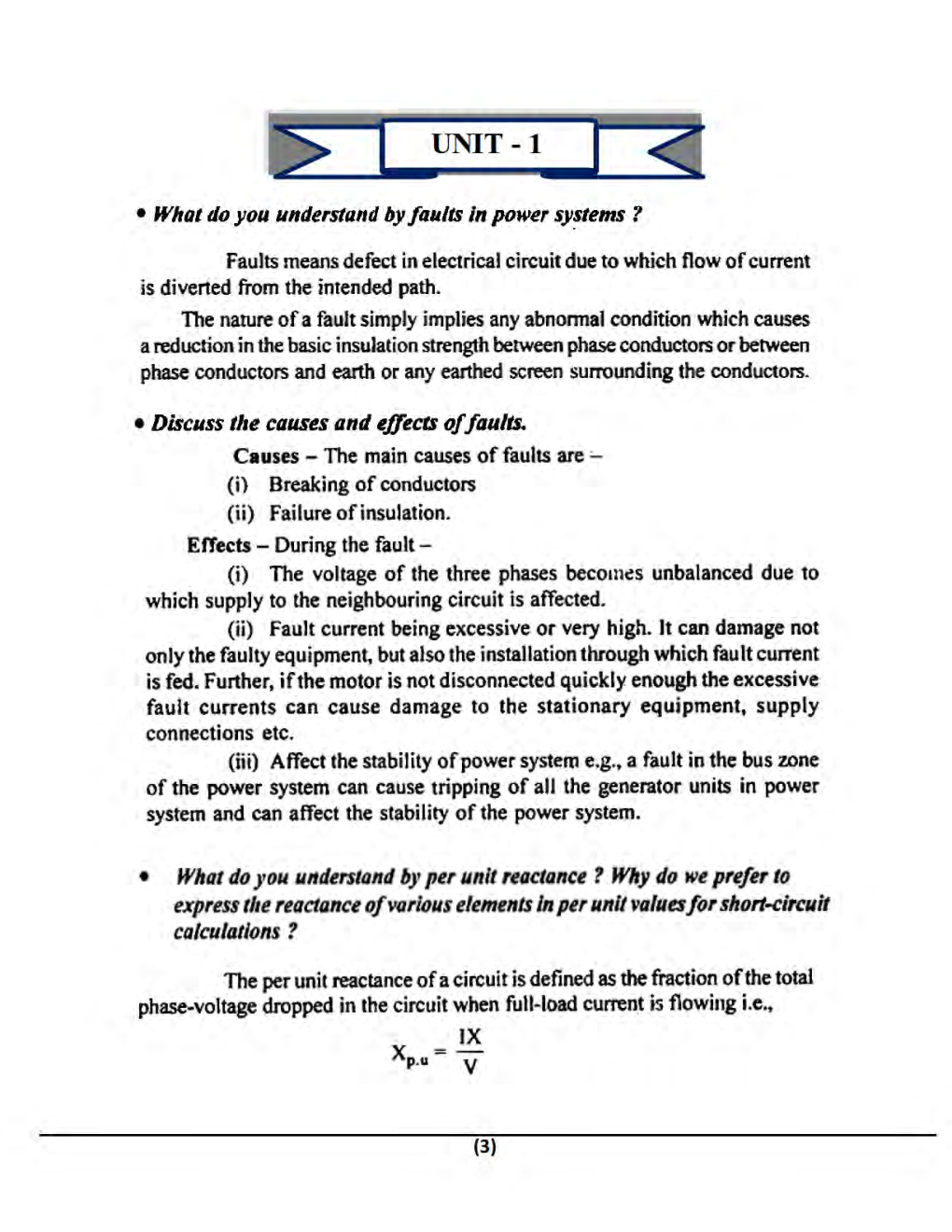 Switchgear & Protection B.Tech 5th Sem Civil Engineering For JECRC University - Page 3