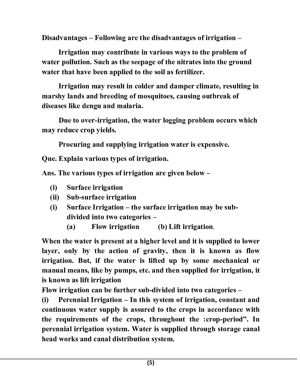 Water Resources Engineering B.Tech 5th Sem Civil Engineering For JECRC University - Page 5