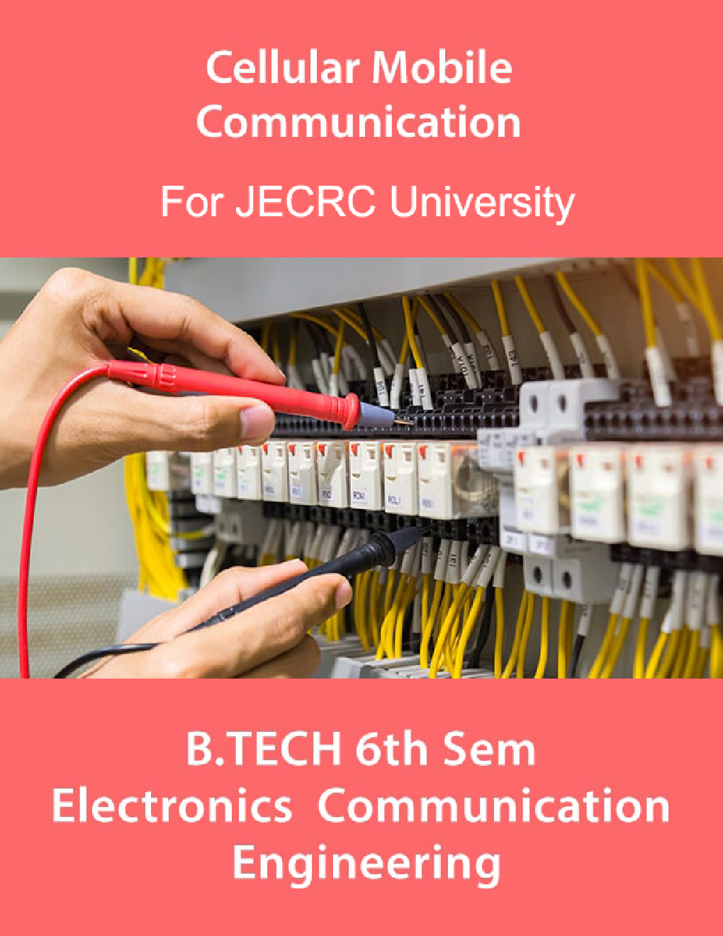 Cellular Mobile  Communication B.Tech 6th Sem Electronics And Communication Engineering For JECRC University - Page 1