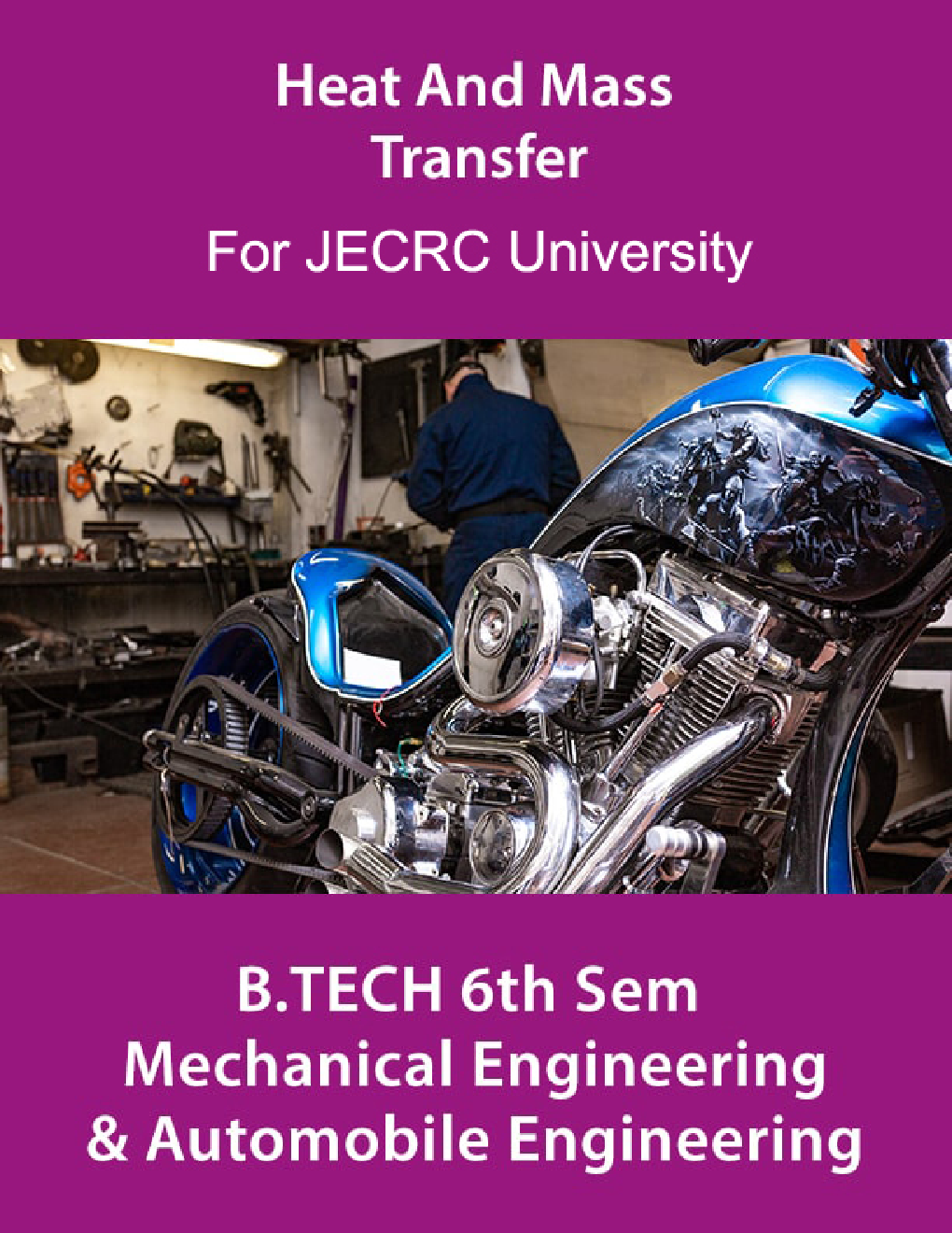 Heat And Mass Transfer B.Tech 6th Sem Mechanical Engineering & Automobile Engineering For JECRC University - Page 1