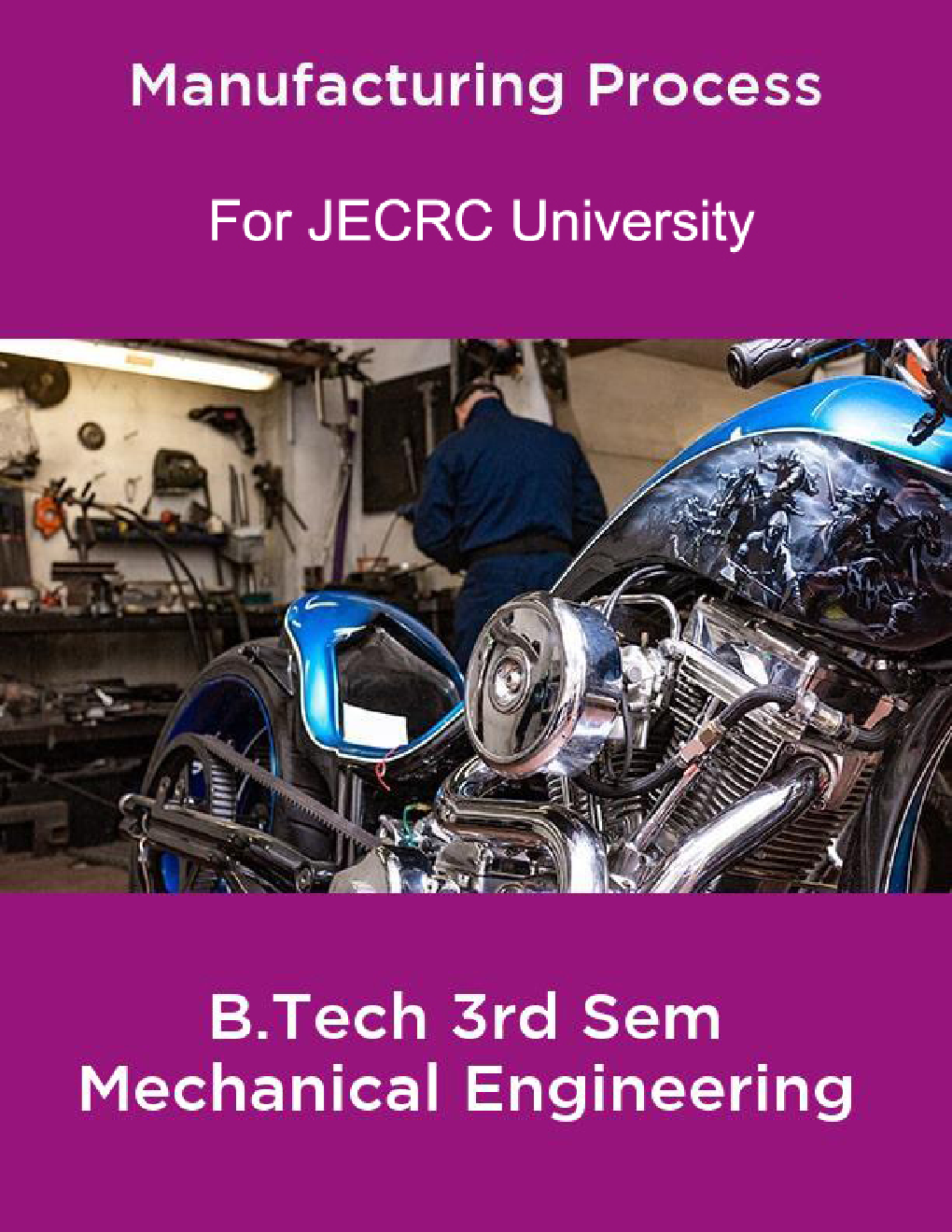 Manufacturing Process B.Tech 3rd Sem Mechanical Engineering For JECRC University - Page 1