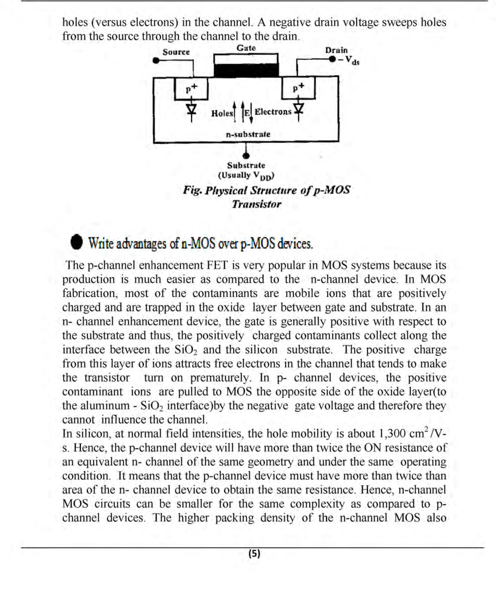 VLSI Circuits And Systems B.Tech 6th Sem Electronics & Communication Engineering For JECRC University - Page 5