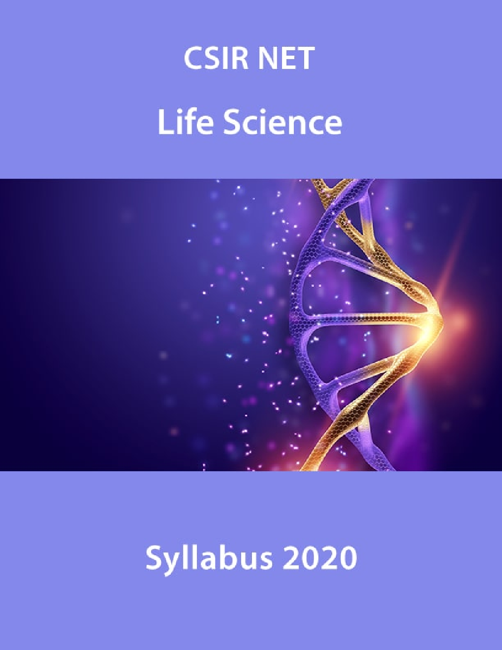 CSIR NET Life Science Syllabus 2020 - Page 1