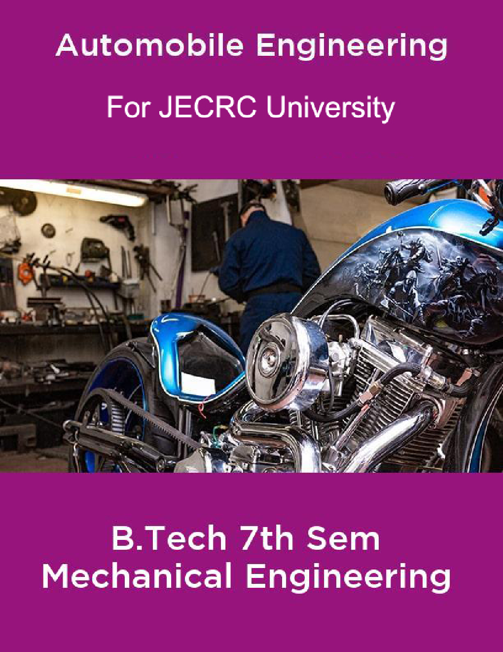 Automobile Engineering For JECRC University B. Tech 7th Sem Mechanical Engineering - Page 1