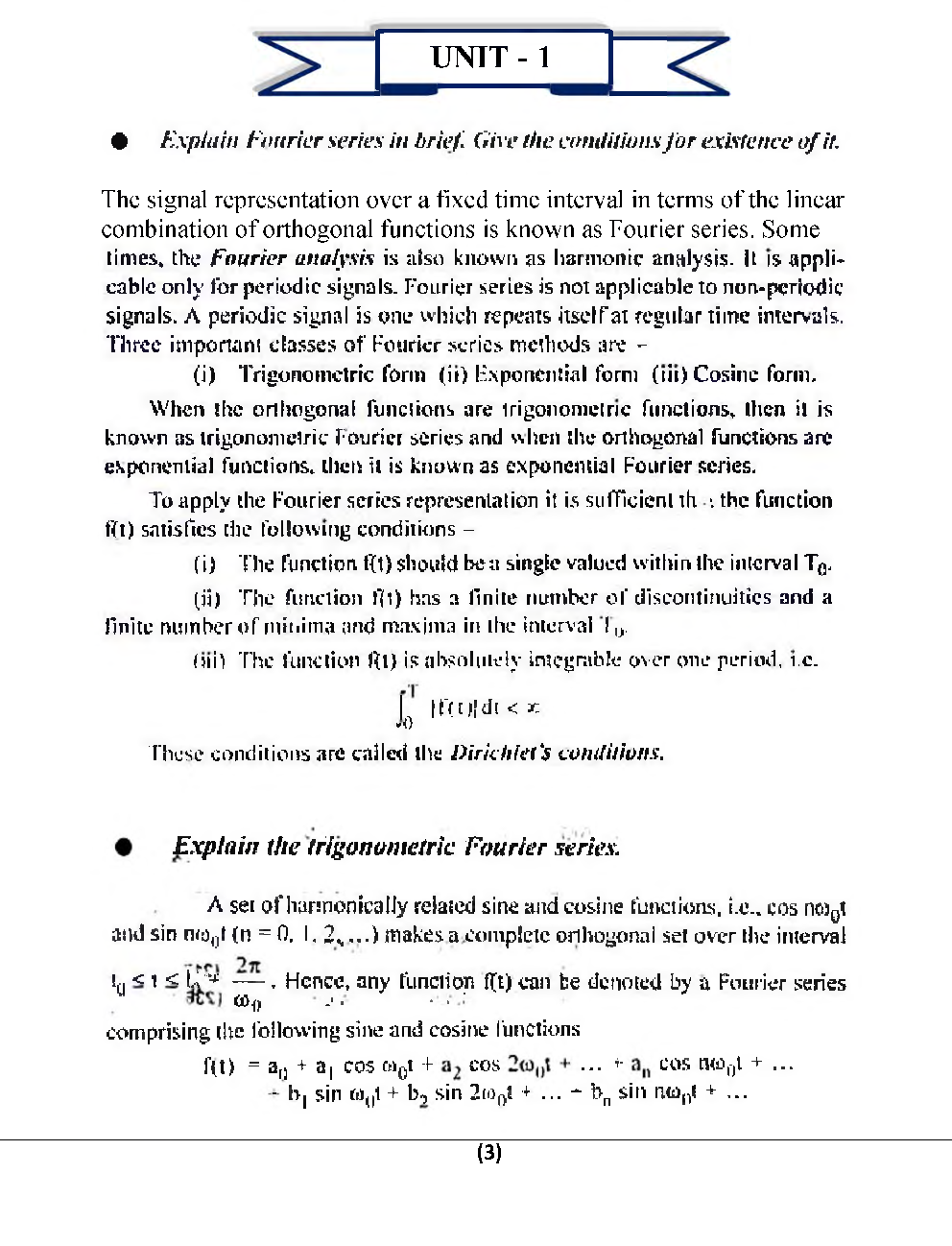 Communication Engineering For JECRC University B. Tech 6th Sem Electrical & Electronics Engineering - Page 3