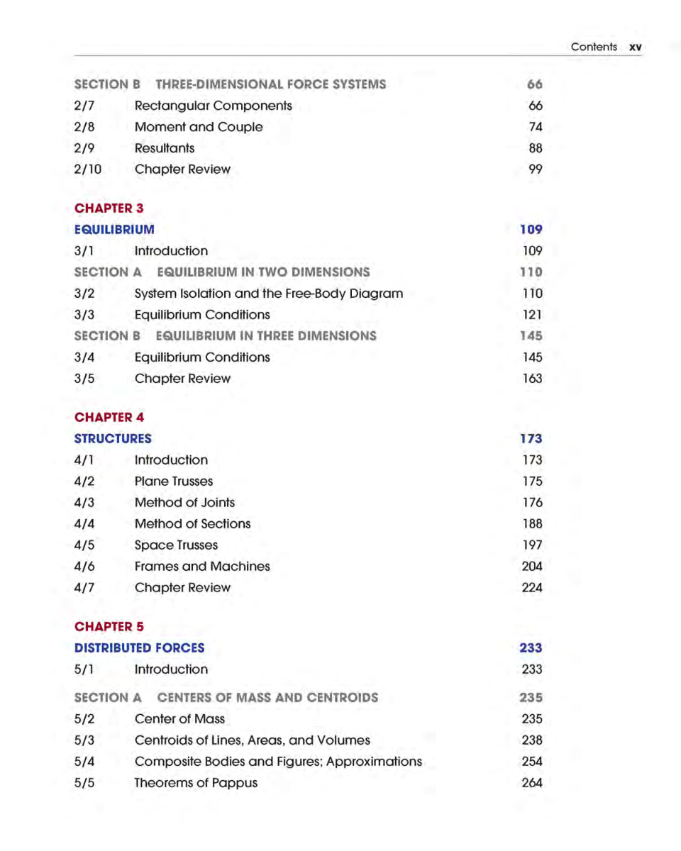 Engineering Mechanics Statics Seventh Edition - Page 4