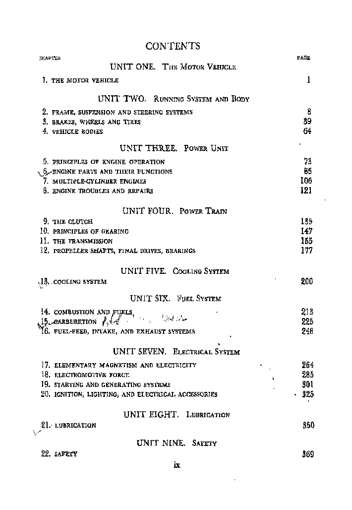 Elements Of Automotive Mechanics  - Page 4