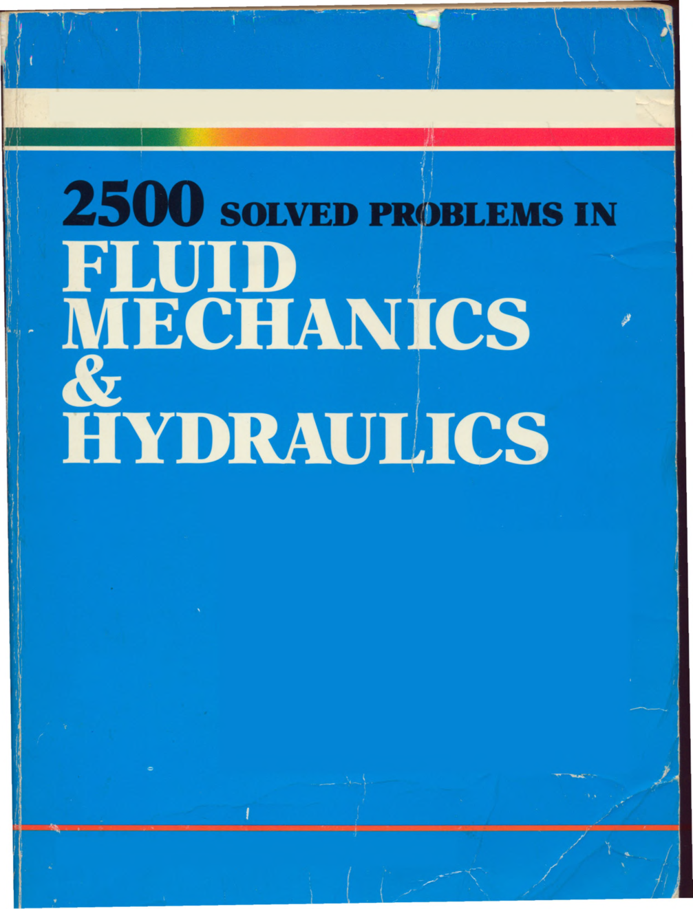Fluid Mechanics And Hydraulics  - Page 1