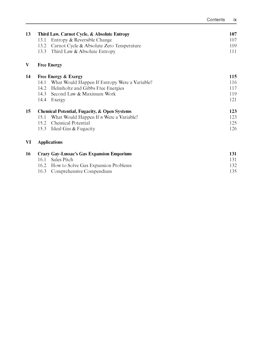A Conceptual Guide To Thermodynamics  - Page 5