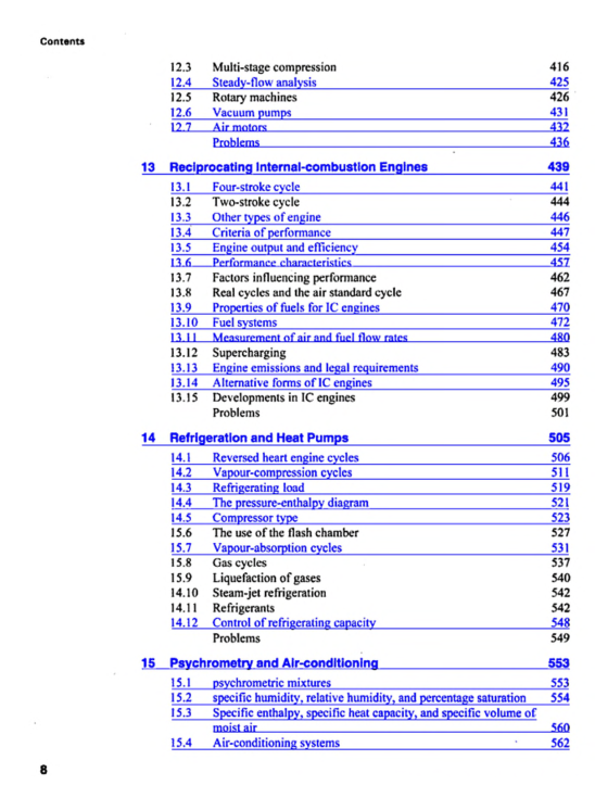Applied Thermodynamics For Engineering Technologists  - Page 5