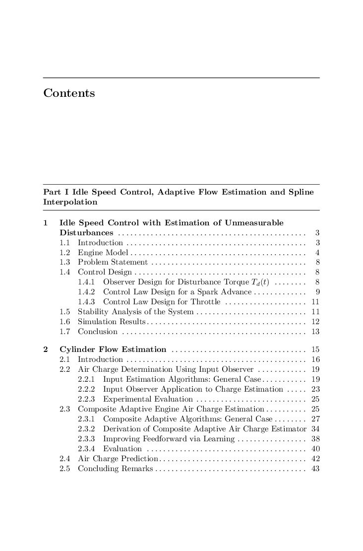 Automotive Engines Control Estimation Statistical Detection - Page 3