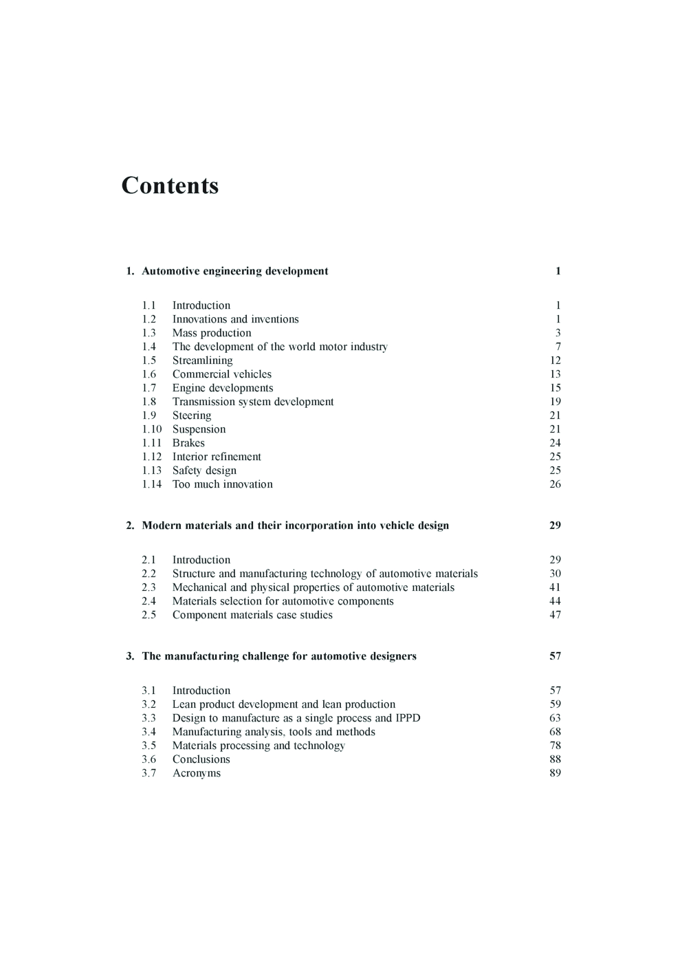 An Introduction To Modern Vehicle Design  - Page 3