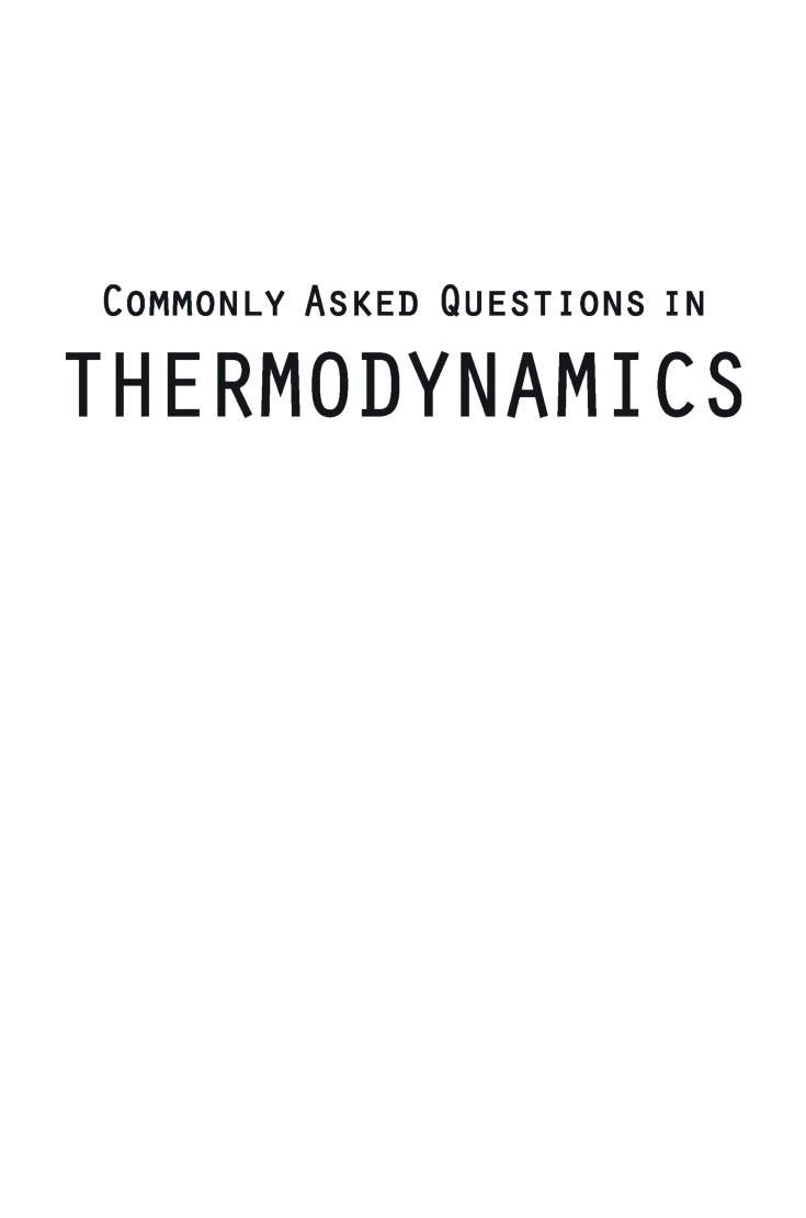Commonly Asked Questions In Thermodynamics - Page 2