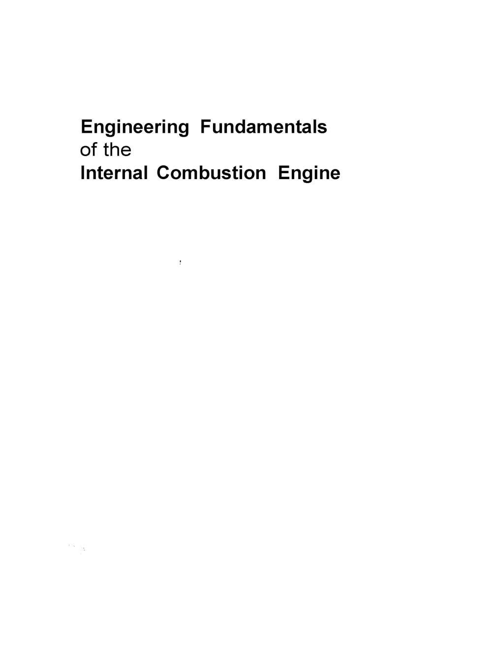 Engineering Fundamentals Of The Internal Combustion Engine - Page 2