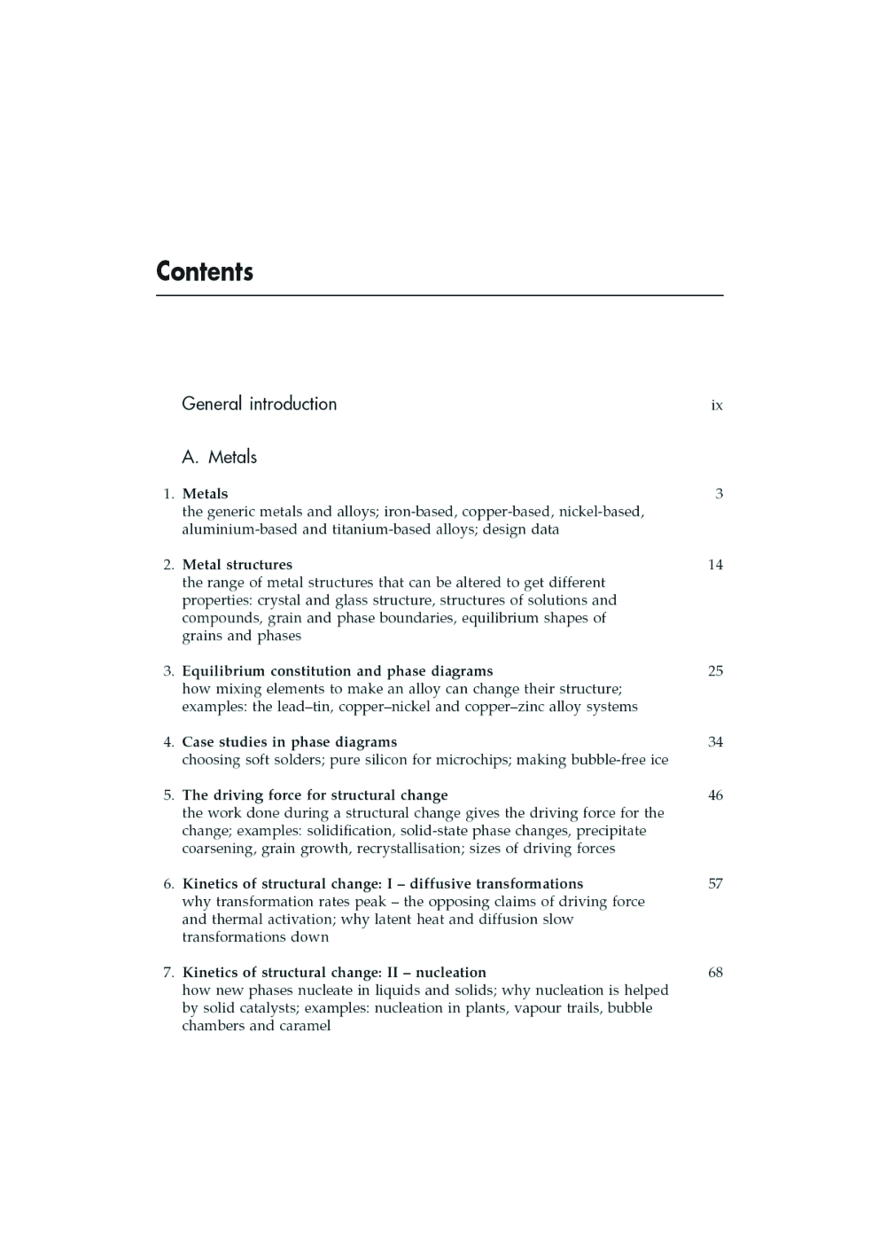 Engineering Materials An Introduction To Microstructures, Processing And Design - Page 3