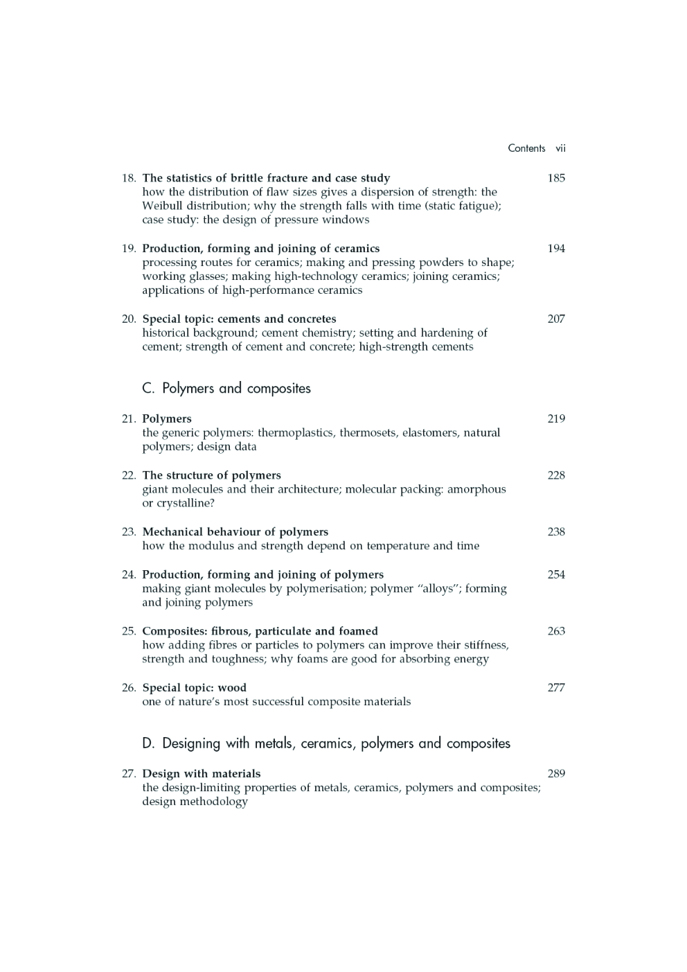Engineering Materials An Introduction To Microstructures, Processing And Design - Page 5