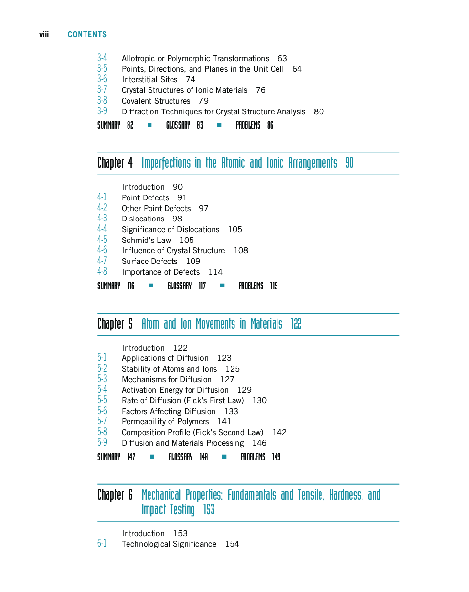 Essentials Of Materials Science And Engineering Second Edition - Page 4