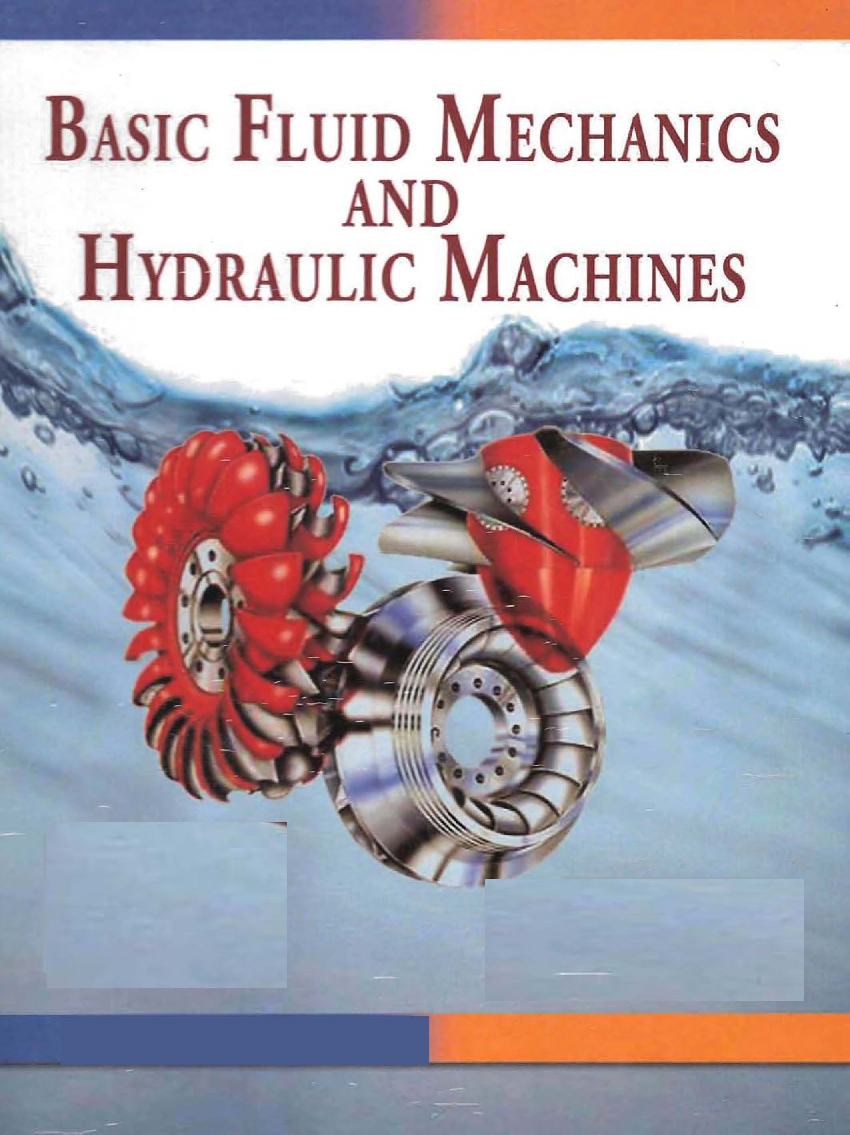 Basic Fluid Mechanics And Hydraulic Machines  - Page 1