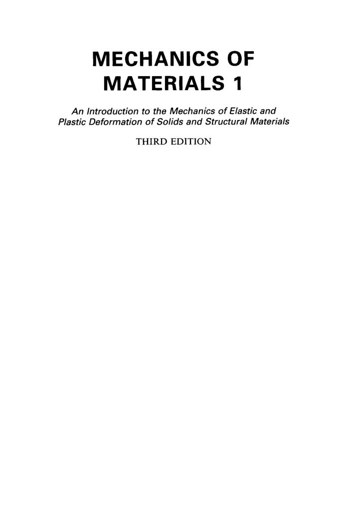 Mechanics Of Materials Third Edition - Page 2