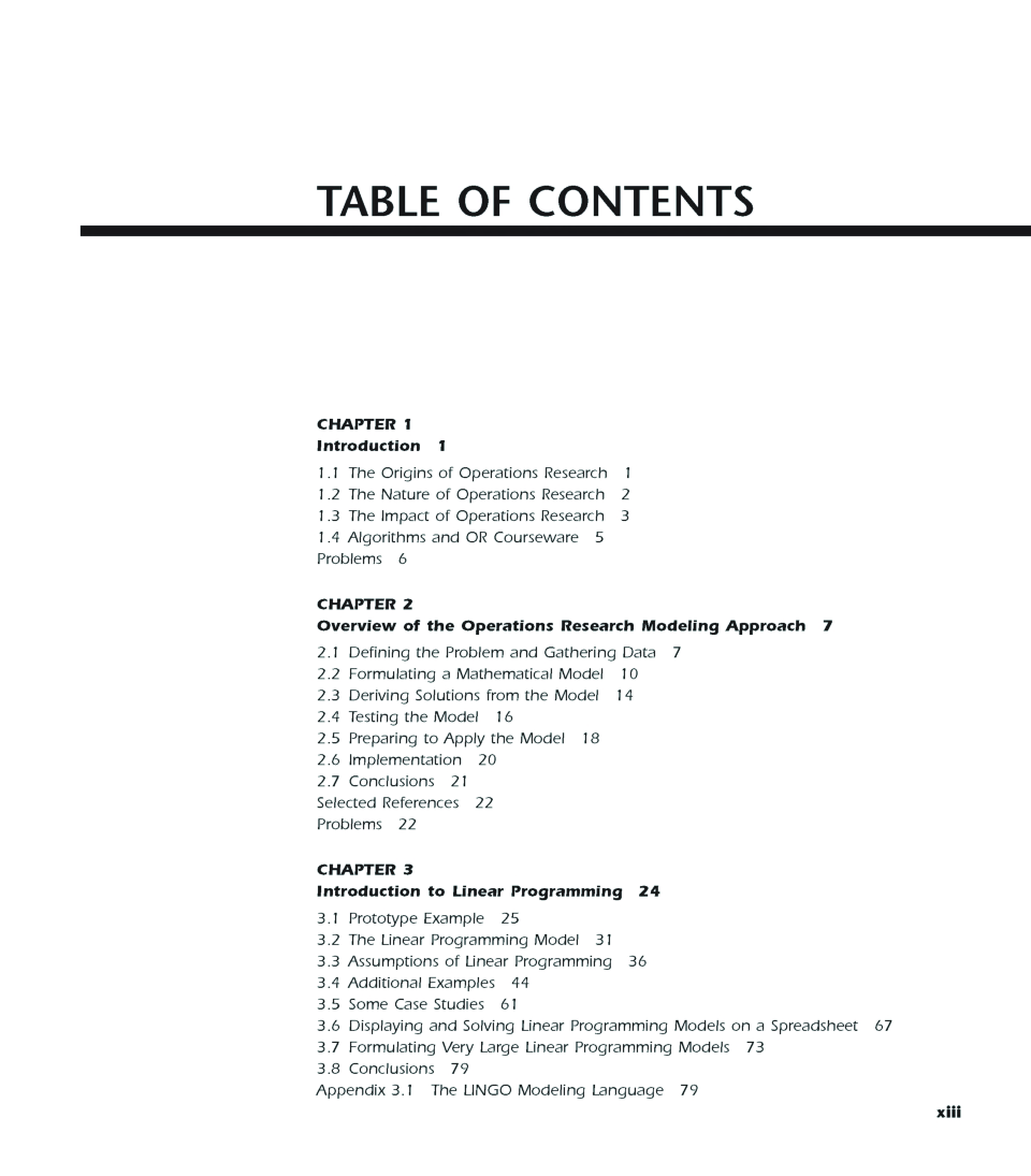 Introduction To Operations Research Seventh Edition - Page 3