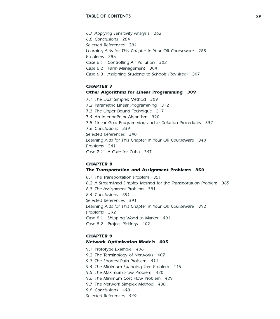 Introduction To Operations Research Seventh Edition - Page 5