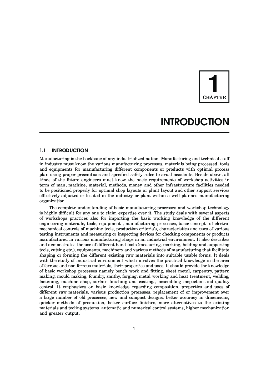 Introduction To Basic Manufacturing Processes And Workshop Technology  - Page 4