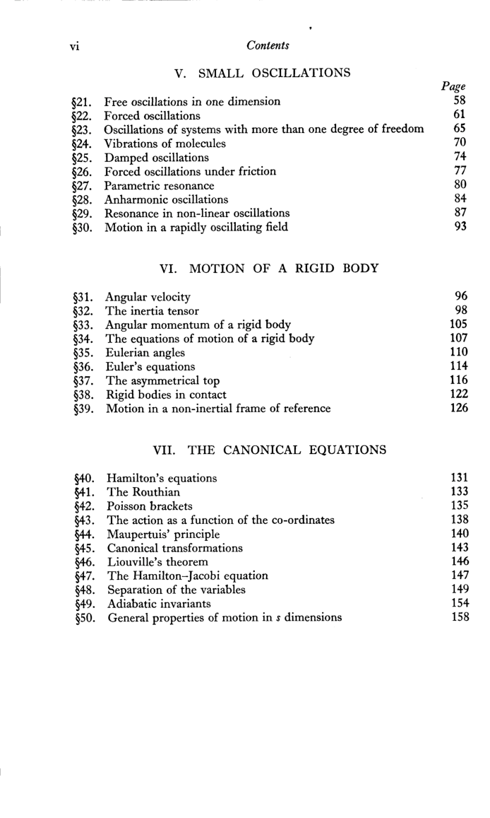 Mechanics Second Edition Course Of Theoretical Physics Vol-I - Page 4