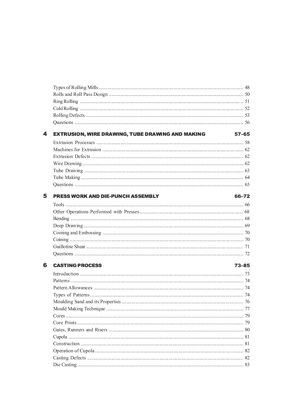 Manufacturing Processes Second Edition Vol-II - Page 5