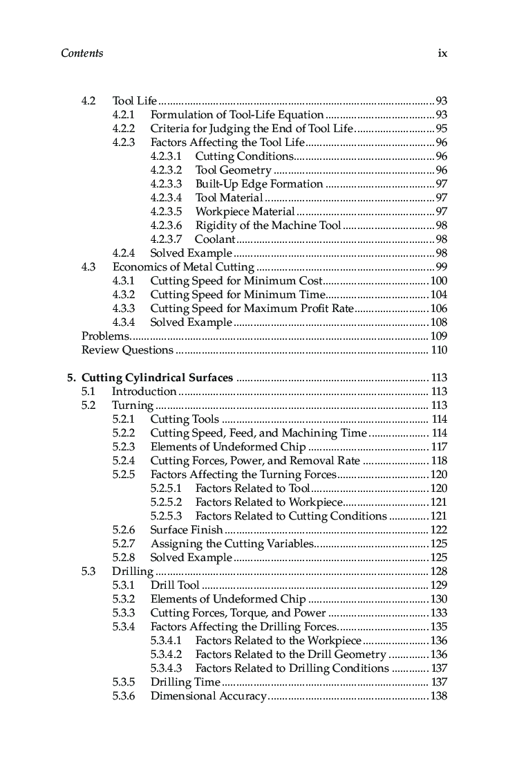 Fundamentals Of Machining Processes Conventional And Nonconventional Processes Second Edition - Page 5