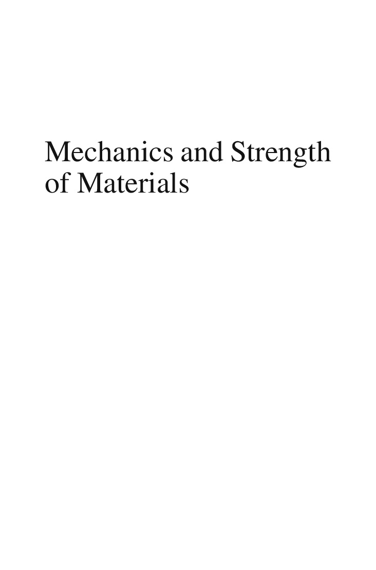 Mechanics And Strength Of Materials - Page 2