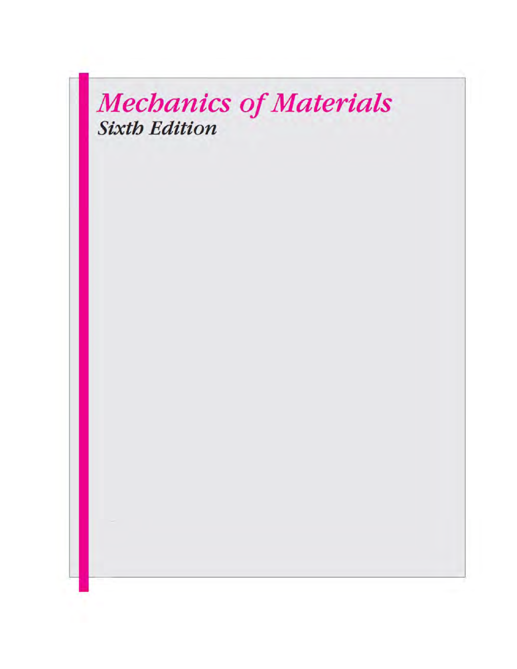 Mechanics Of Materials 6th Edition - Page 2