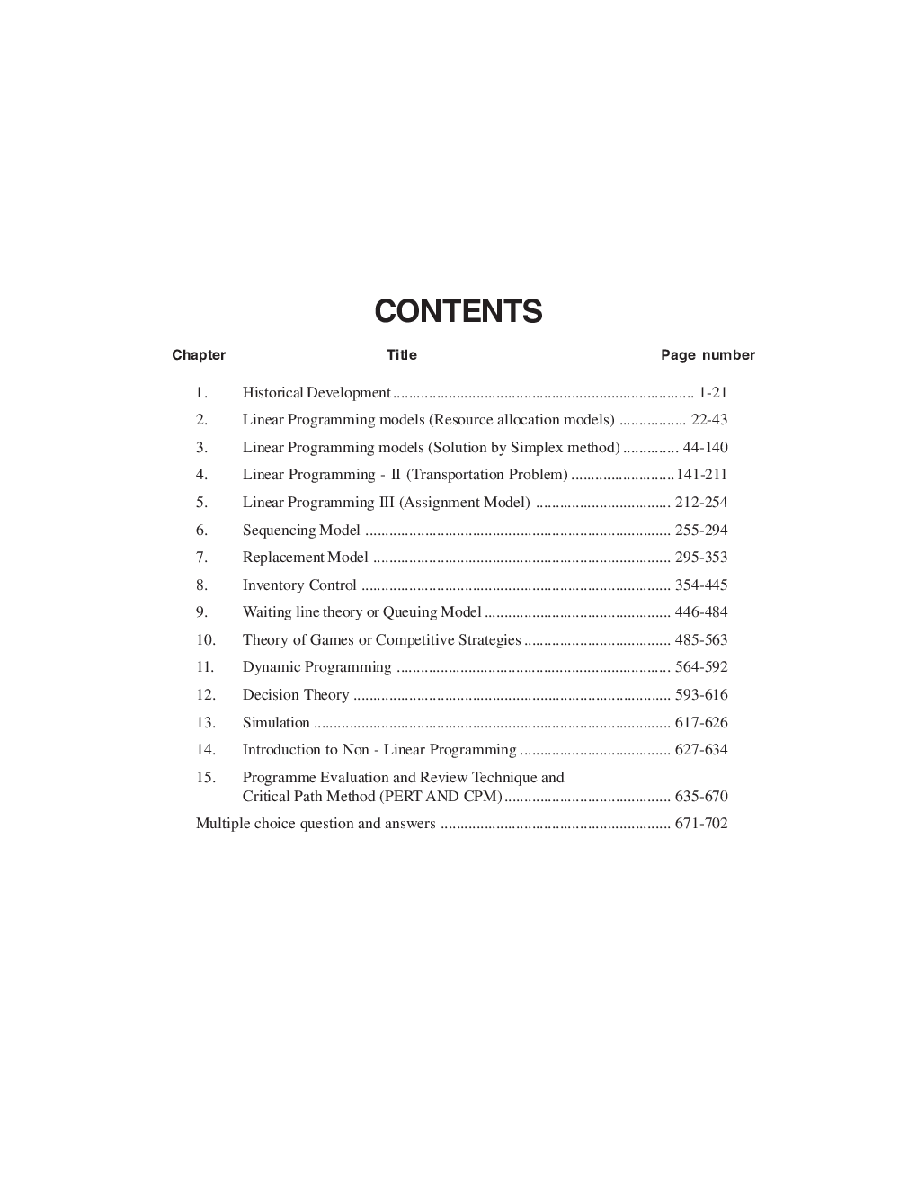 Operations Research Second Edition - Page 3