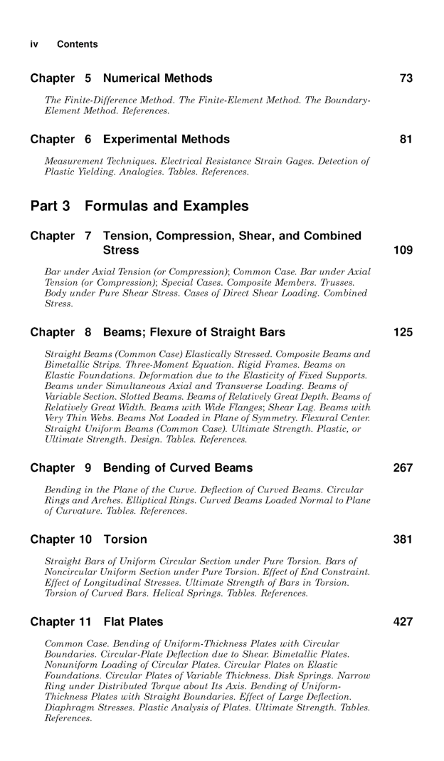 Roark's Formulas For Stress And Strain Seventh Edition - Page 4