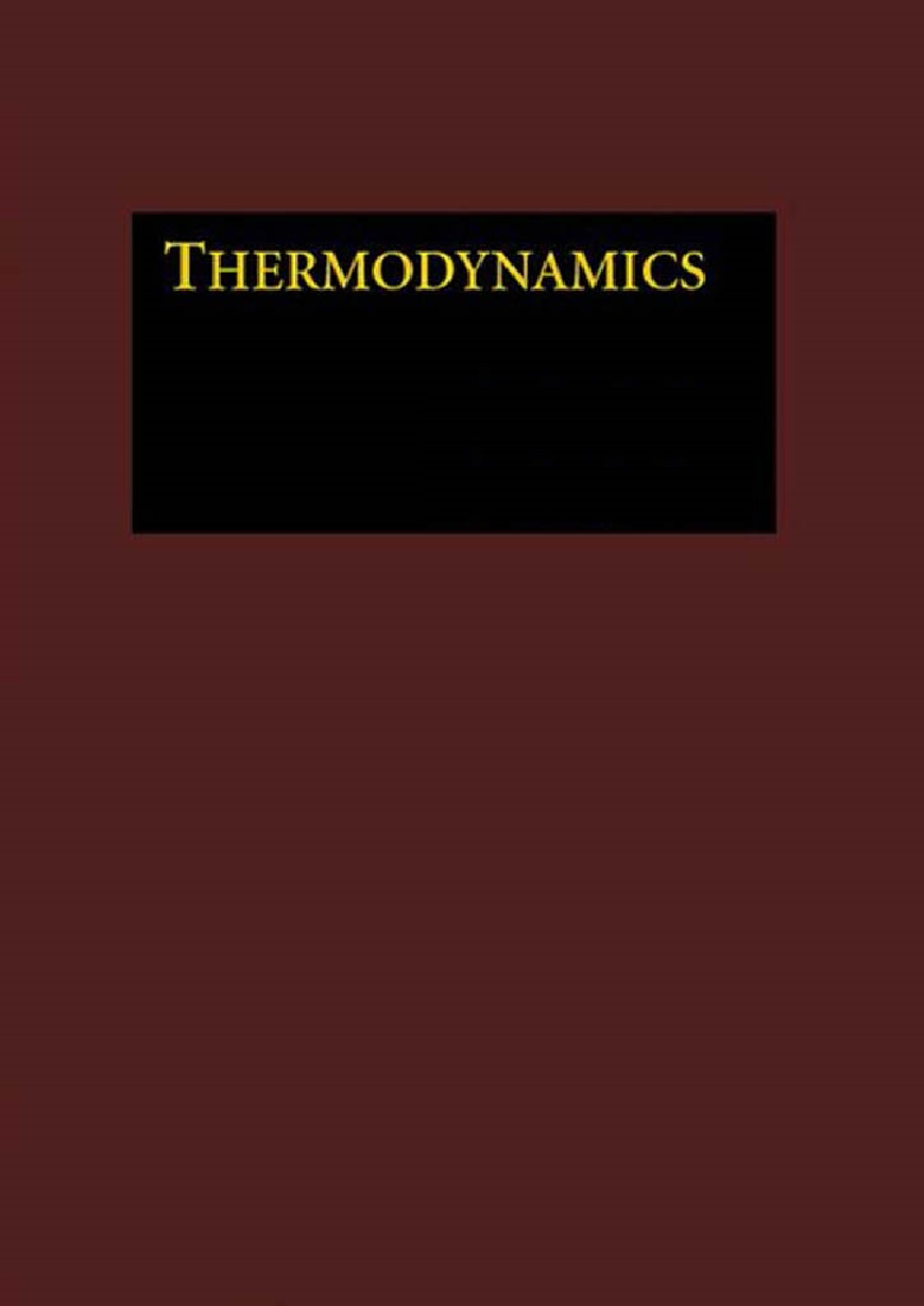 Thermodynamics - Page 1