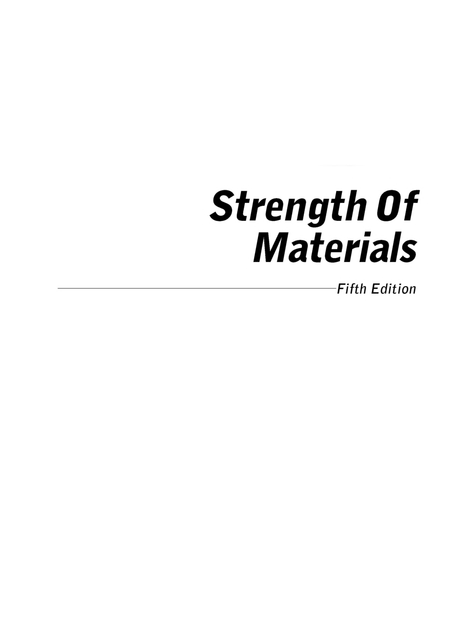 Strength Of Materials Fifth Edition - Page 2
