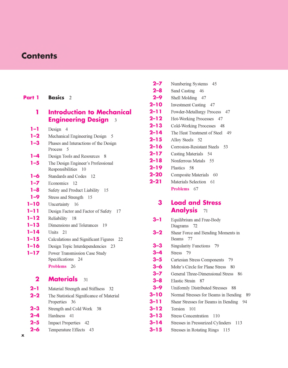 Mechanical Engineering Design Ninth Edition - Page 2