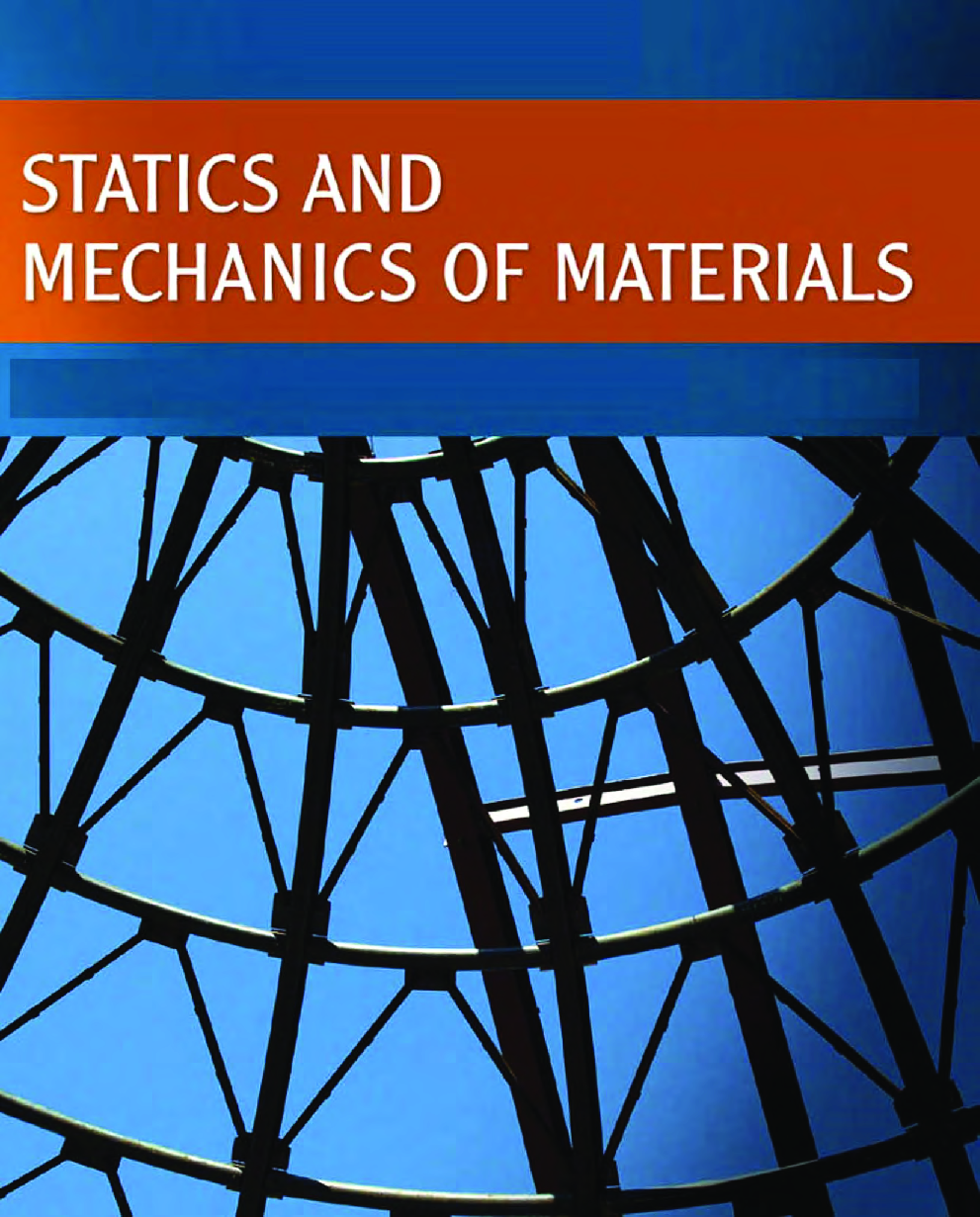 Statics And Mechanics Of Materials  - Page 1