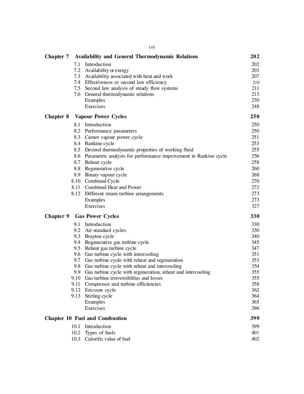 Applied Thermodynamics Third Edition - Page 5