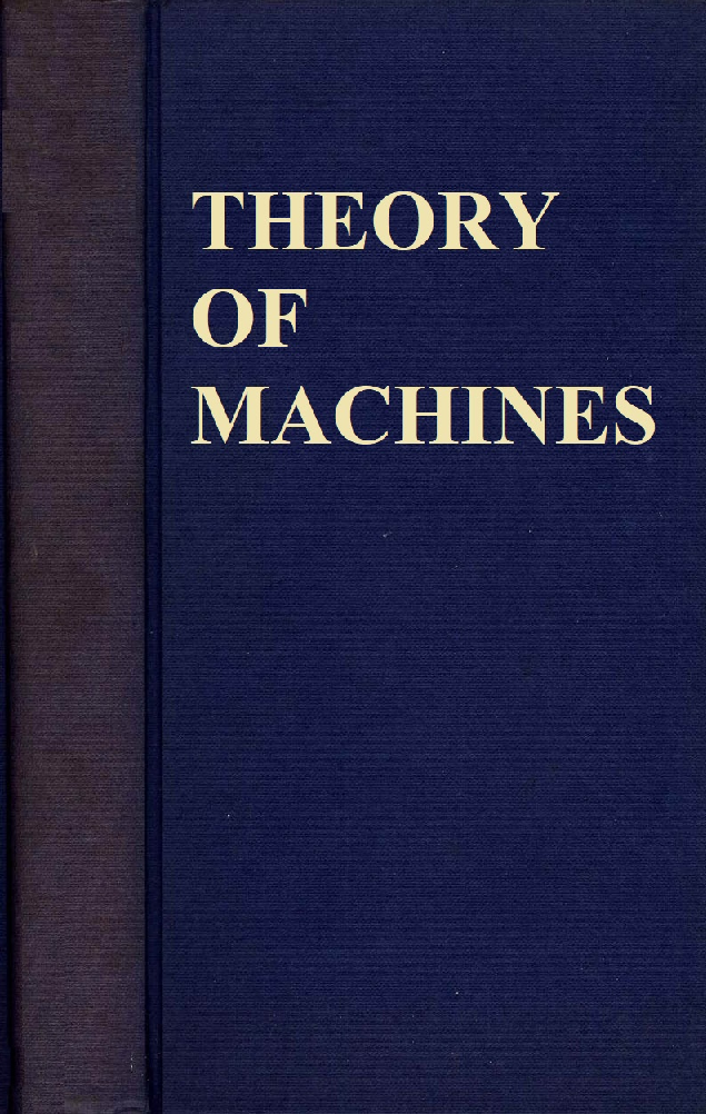 Theory Of Machines - Page 1