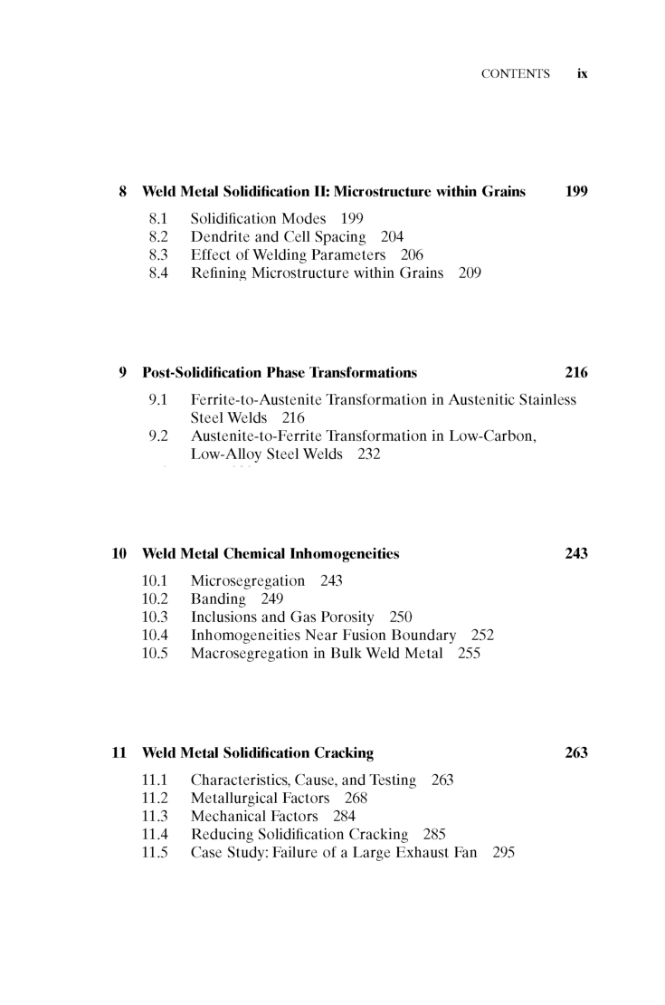 Welding Metallurgy Second Edition - Page 5