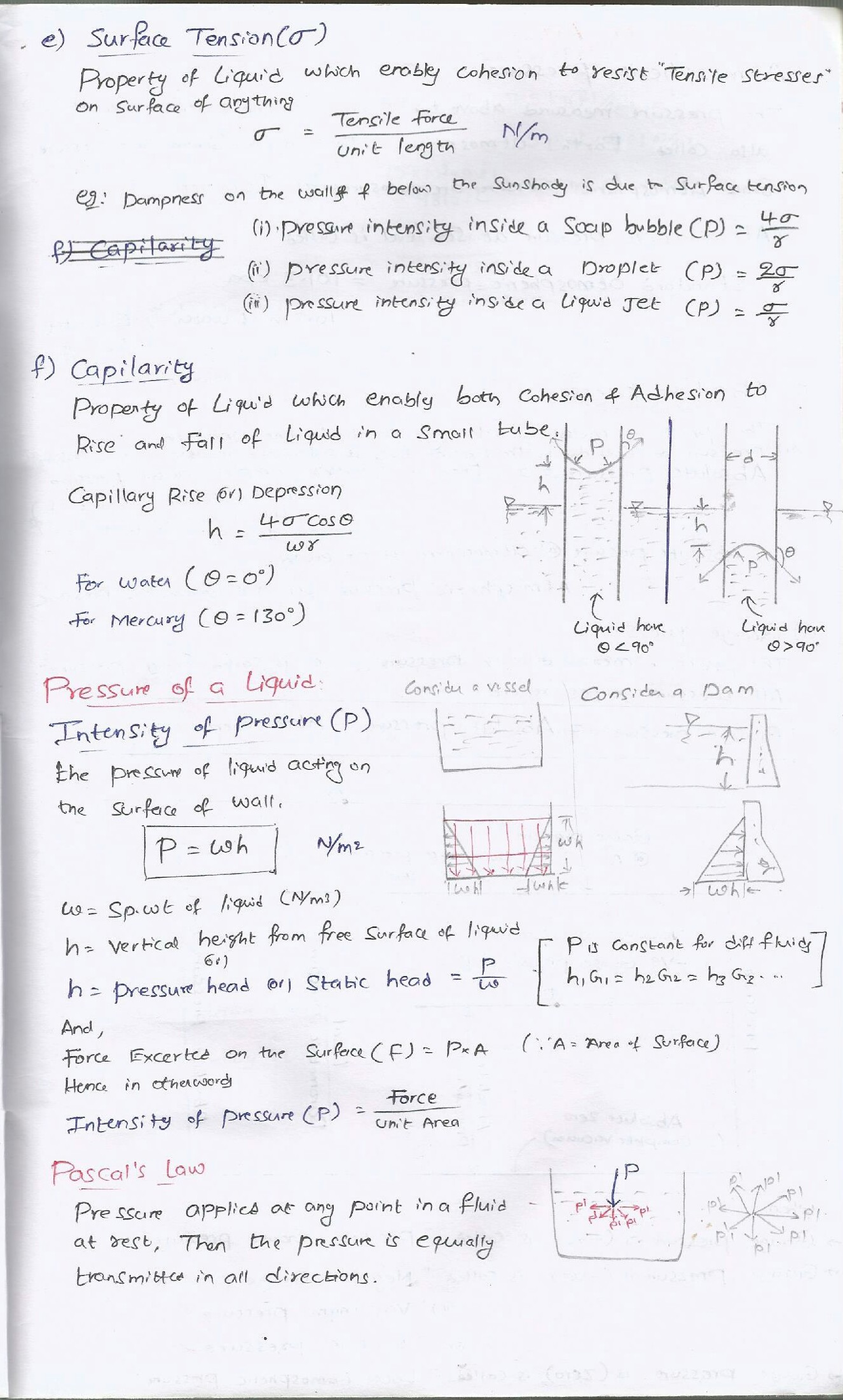 GATE Civil Hand Written Short Notes For Fluid Mechanics & Machines - Page 4