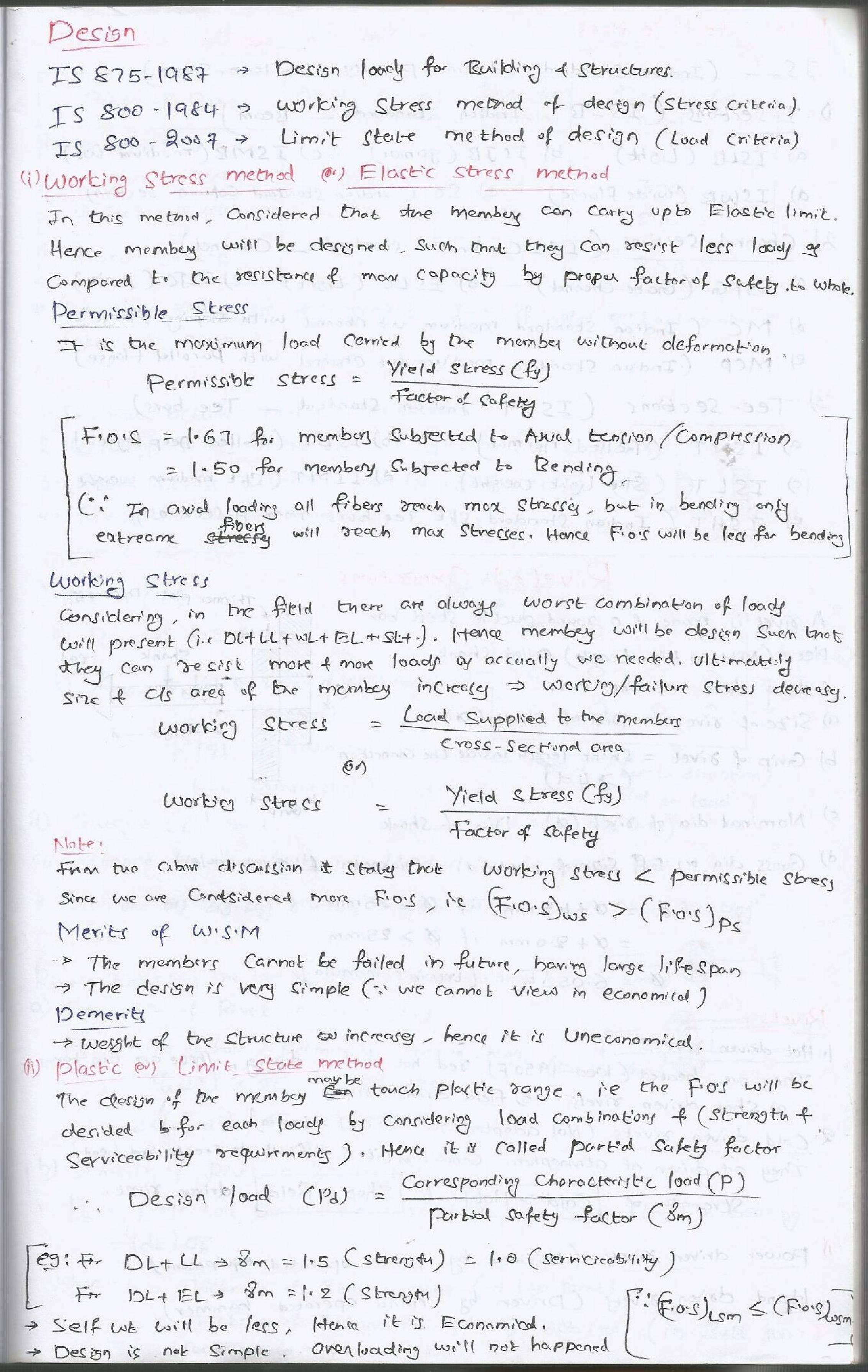 GATE Civil Hand Written Short Notes For Steel Structures - Page 4