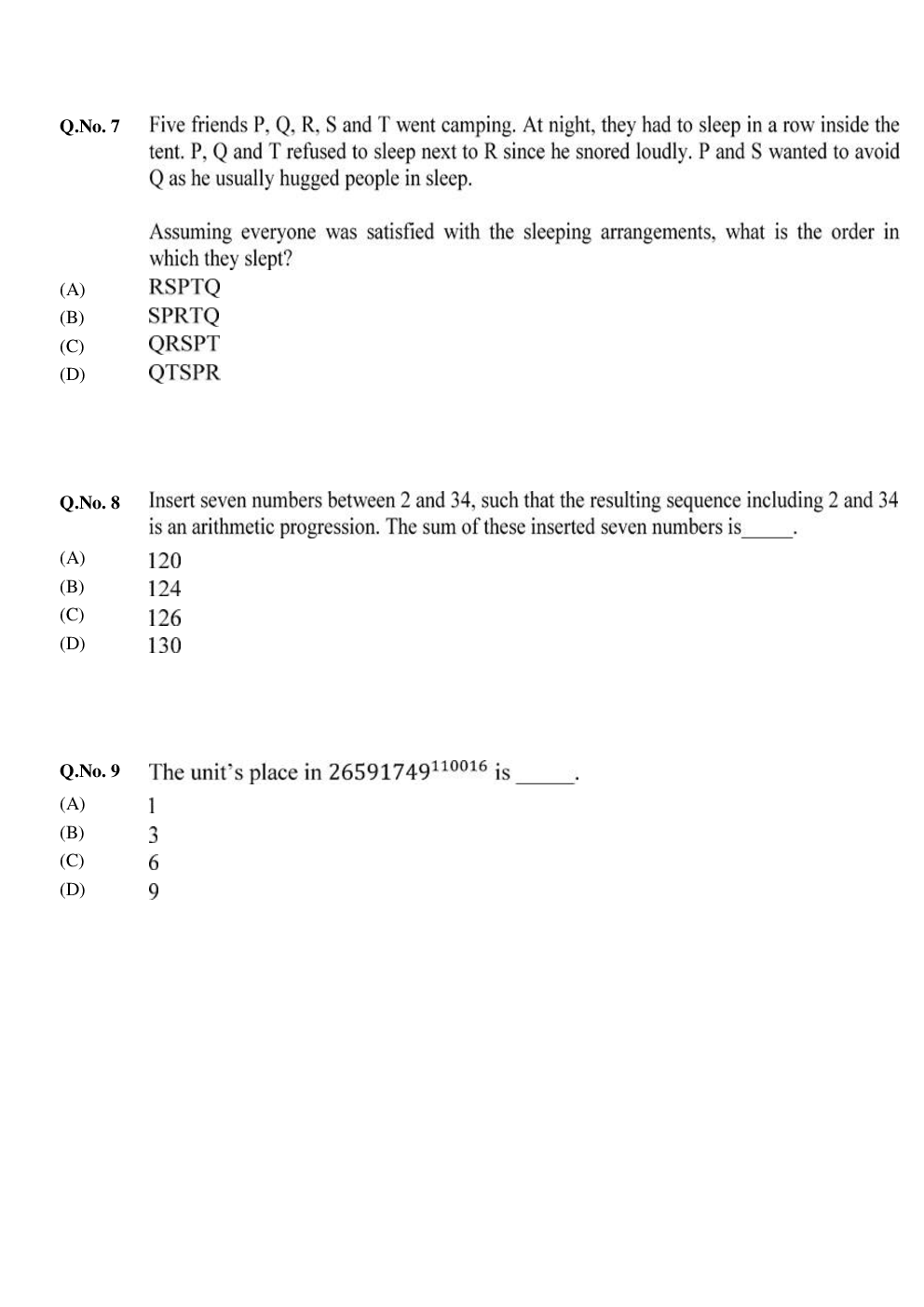 GATE Civil Unsolved Papers 2020 Shift-I - Page 4