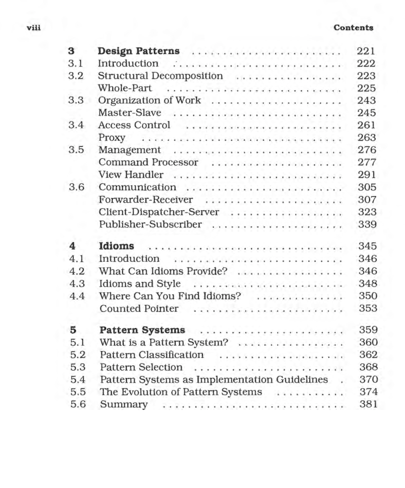 Pattern Oriented Software Architecture A System Of Patterns Volume-I - Page 4