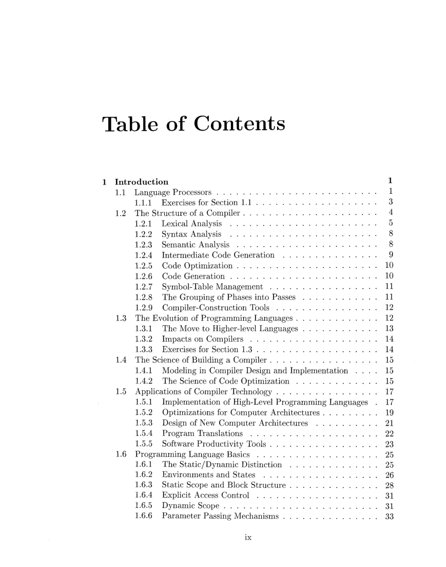 Compilers Principles, Techniques, & Tools Second Edition - Page 3