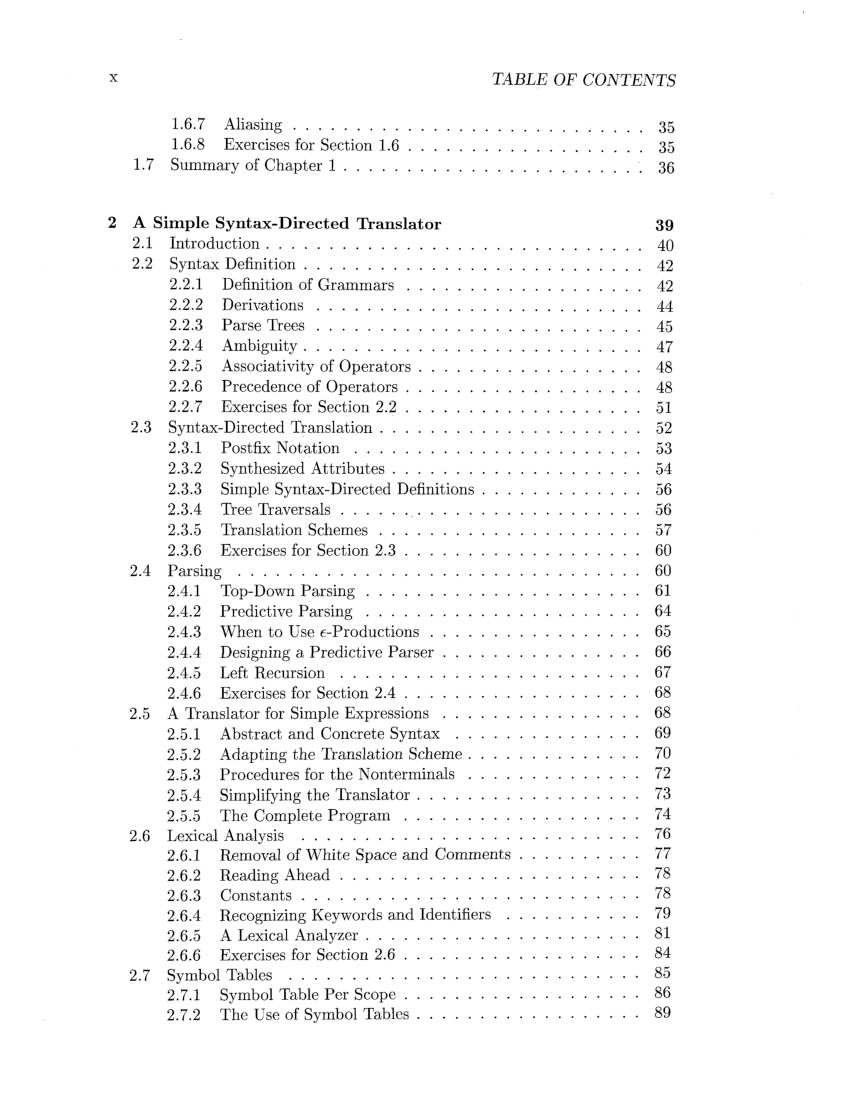Compilers Principles, Techniques, & Tools Second Edition - Page 4