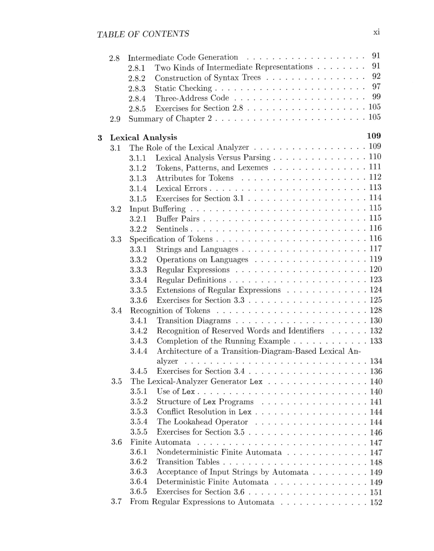Compilers Principles, Techniques, & Tools Second Edition - Page 5