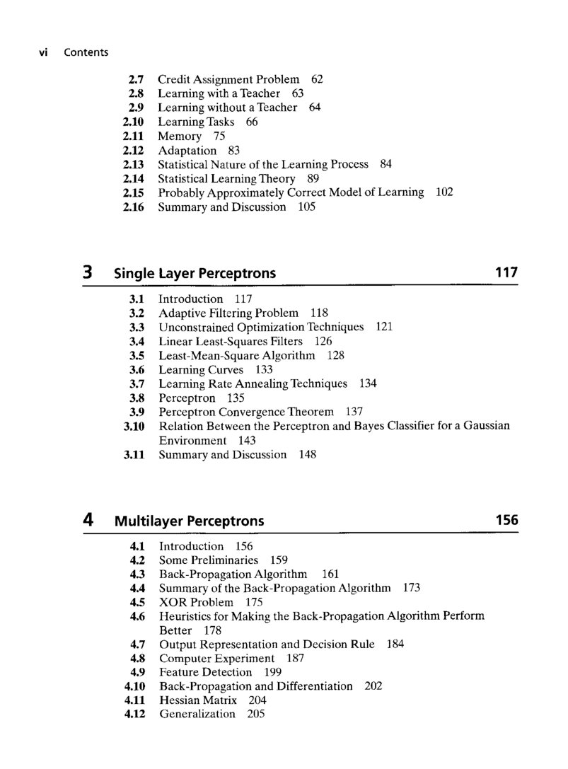 Neural Networks A Comprehensive Foundation Second Edition - Page 4