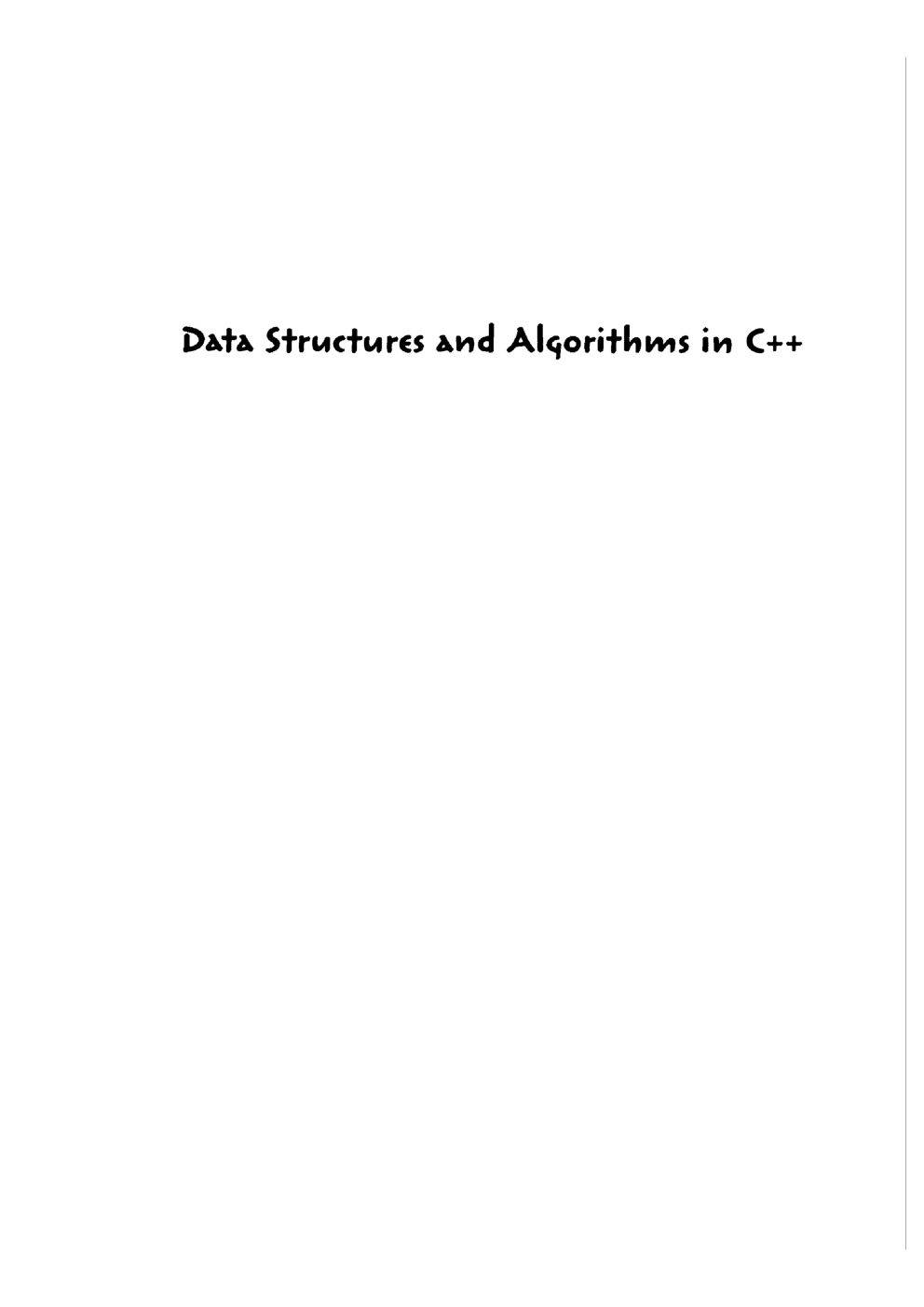 Data Structures And Algorithms In C++ Second Edition Volume-II - Page 2