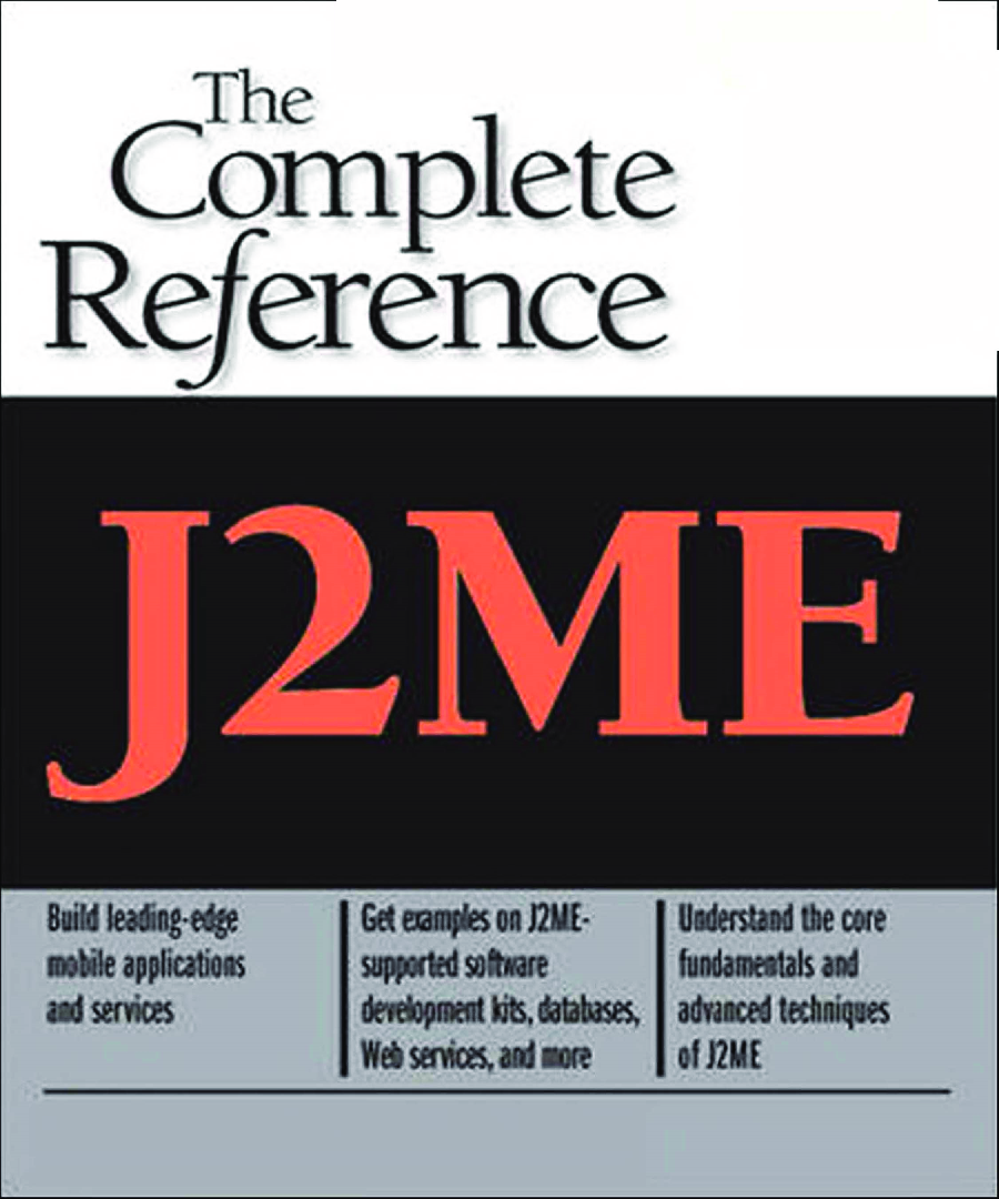 The Complete Reference J2ME - Page 1